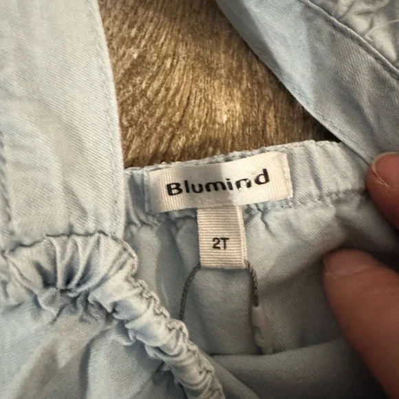 Charming Sky Blue Ruffle Jumpsuit - Picture 2 of 2